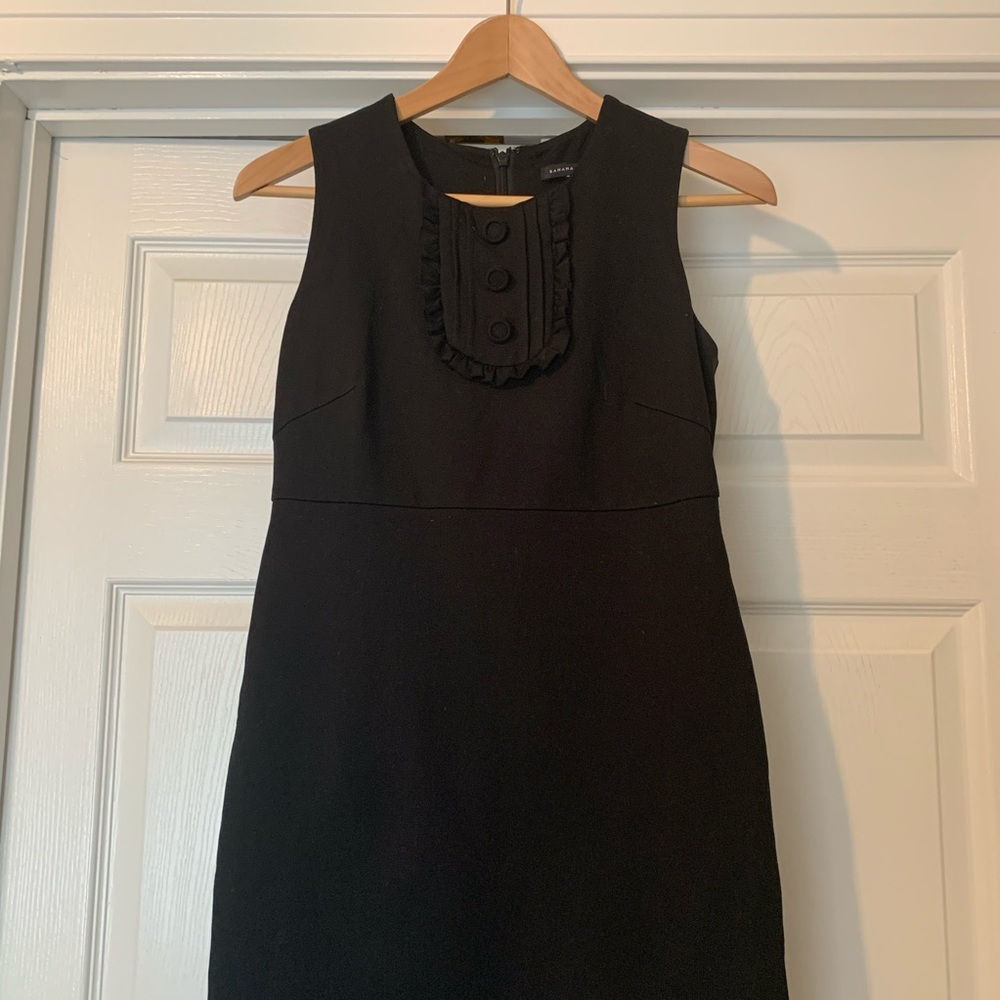 Banana Republic stretch bib sheath dress
